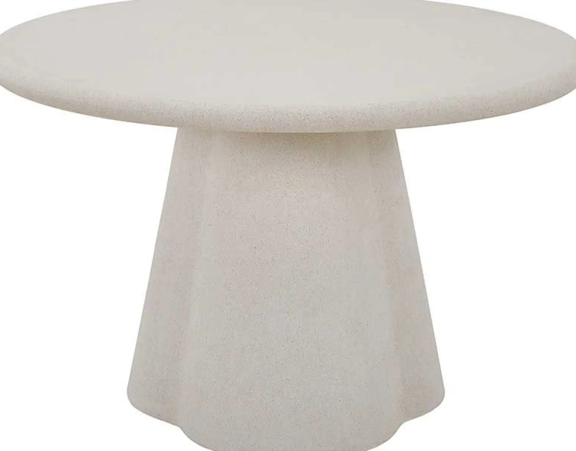 Rousseau Esstisch Faro - Ø120x76cm - Zementfarbe -