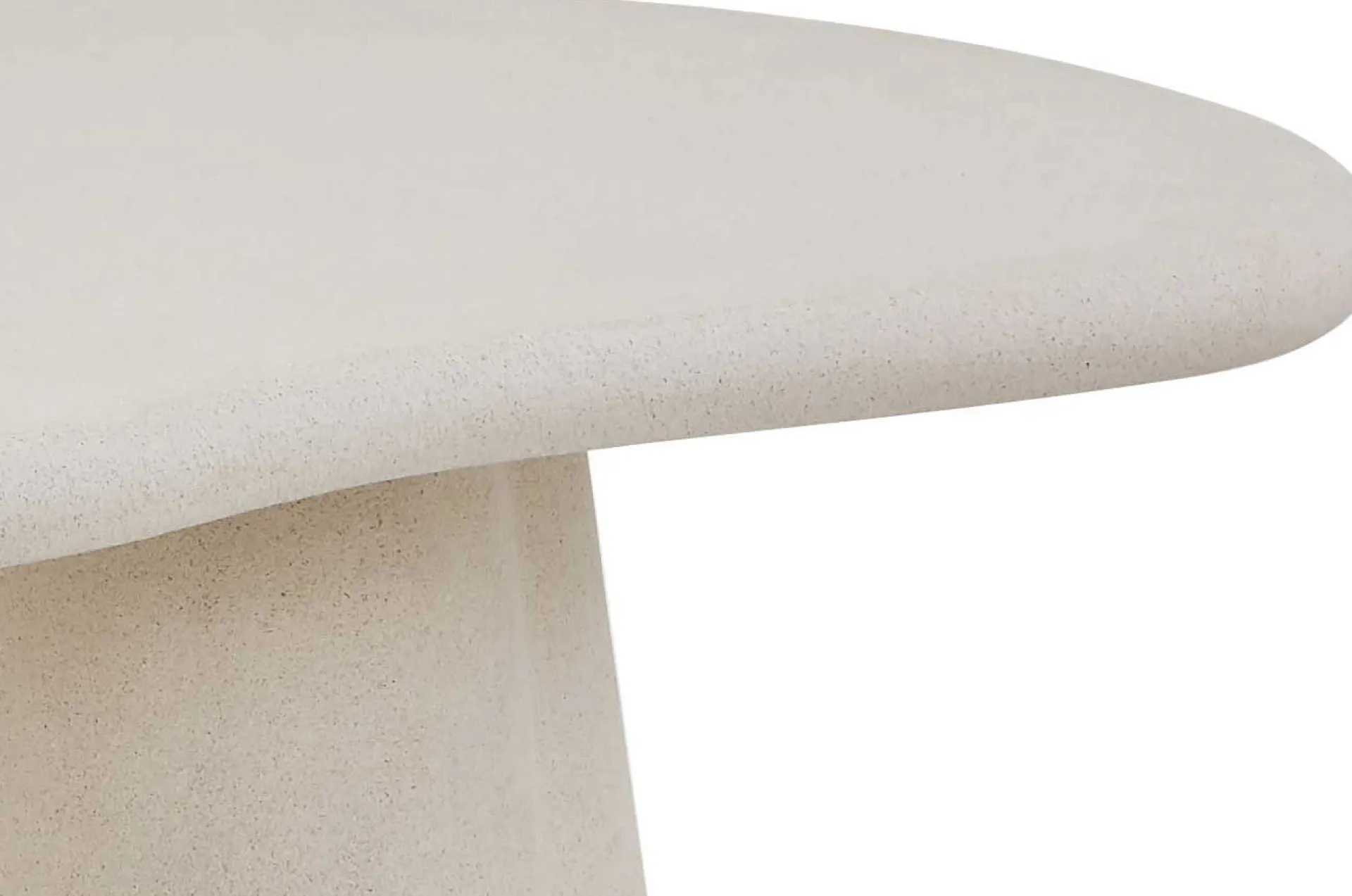 Rousseau Esstisch Faro - 220x100x76cm - Zementfarbe -