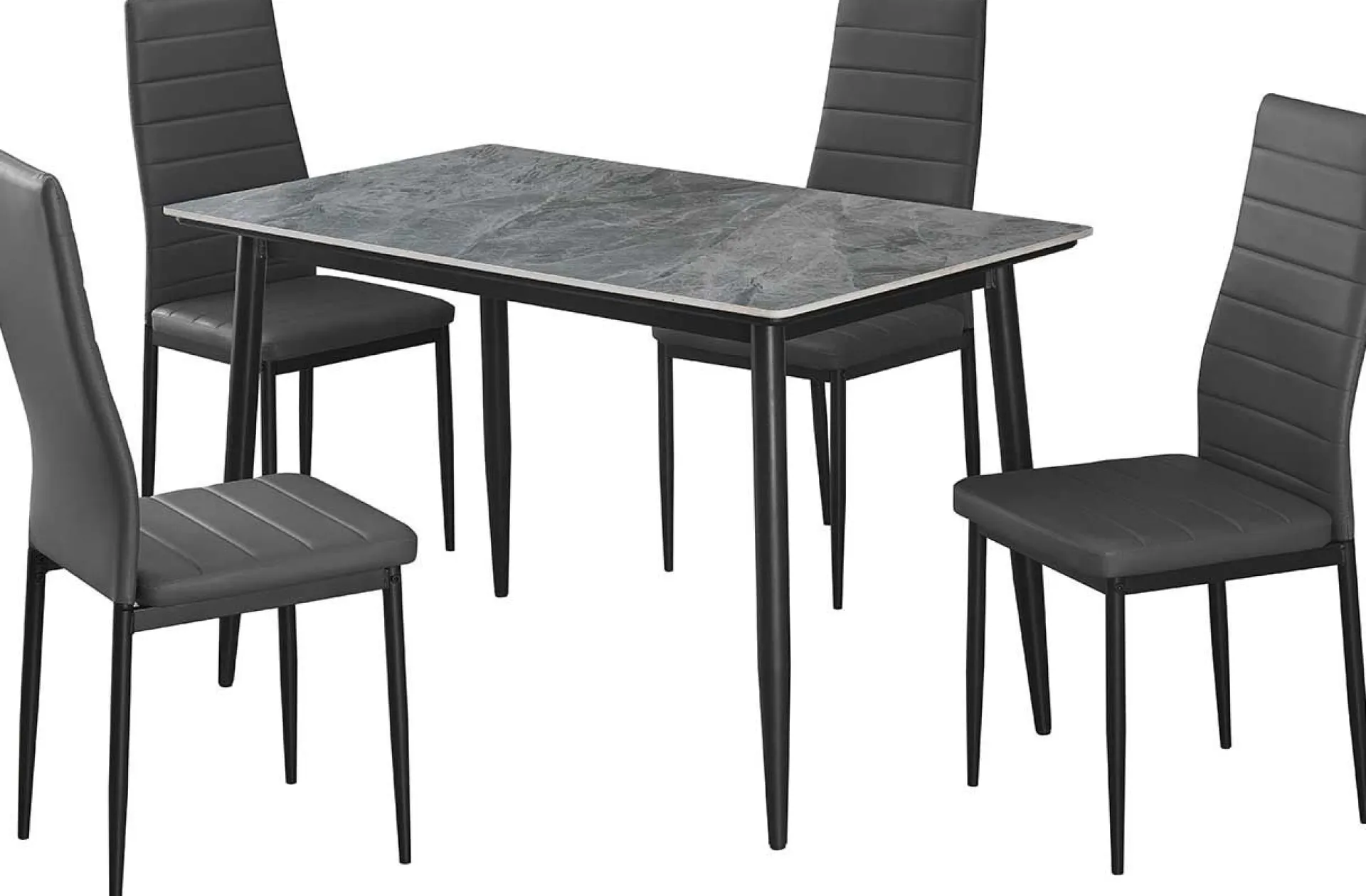 Rousseau Esstisch Kenzo | 120 x 70 x 75 cm | /Stein