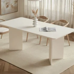 Emob Esstisch Linza - 100% MELAMINE - Holz - 75 x 90 x 180 cm