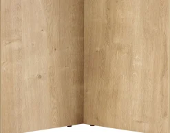 Emob Esstisch Linza - 100% MELAMINE - Honigeiche - 75 x 90 x 180 cm