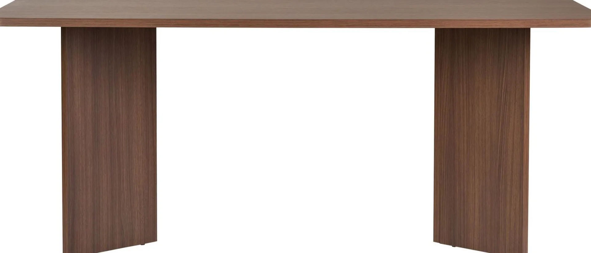 Emob Esstisch Linza - 100% MELAMINE - Walnuss - 75 x 90 x 180 cm