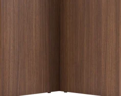 Emob Esstisch Linza - 100% MELAMINE - Walnuss - 75 x 90 x 180 cm