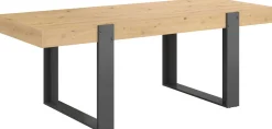 Parisot Esstisch London-224cm- Eiche/dunkelgrau