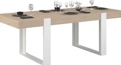 Parisot Esstisch London | 224 x 93 x 78 cm | Eiche/weiß
