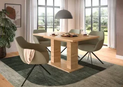 Xonox Esstisch Motion Emob Artisan Holzoptik 150-190x90x76 cm