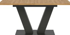 Xonox Esstisch Motion Emob – verstellbar 150-190x76x90 cm – Artisan/Grau