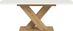 Xonox Esstisch Motion Emob – weiß/Artisan – 150-190x76x90 cm