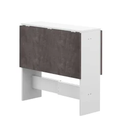 Symbiosis Esstisch Papillon 103 cm - weiß/Beton