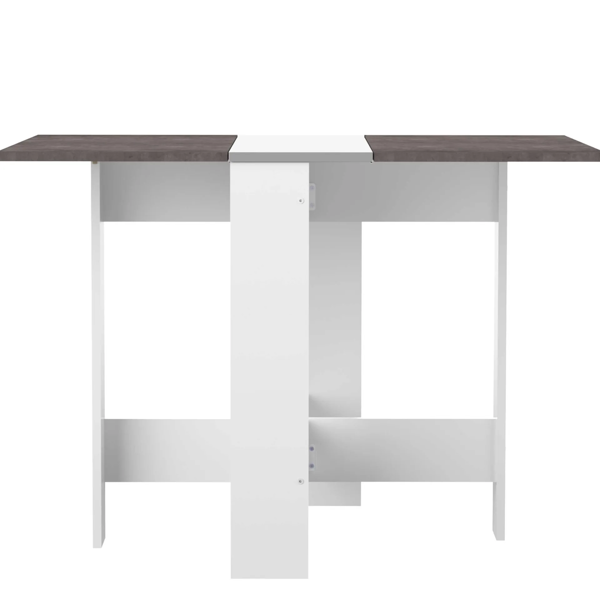 Symbiosis Esstisch Papillon 103 cm - weiß/Beton