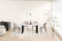 Rousseau Esstisch Poseidon - 180x90x75cm - gesinterter Stein - Marmor