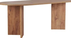 Emob Esstisch Sabella - 100% MELAMINE - Atlantik-Kiefer - 75 x 90 x 200 cm