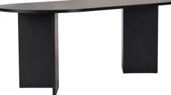 Emob Esstisch Sabella - 100% MELAMINE - Holz - 75 x 90 x 200 cm