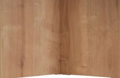 Emob Esstisch Sabella - 100% MELAMINE - Saphireiche - 75 x 90 x 200 cm