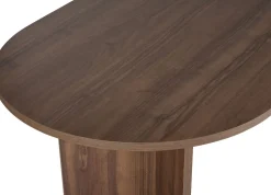 Emob Esstisch Sabella - 100% MELAMINE - Walnuss - 75 x 90 x 200 cm