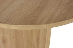 Emob Esstisch Sablin - 100% MELAMINE - Saphireiche - 75 x 90 x 180 cm