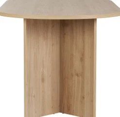 Emob Esstisch Sablin - 100% MELAMINE - Saphireiche - 75 x 90 x 180 cm