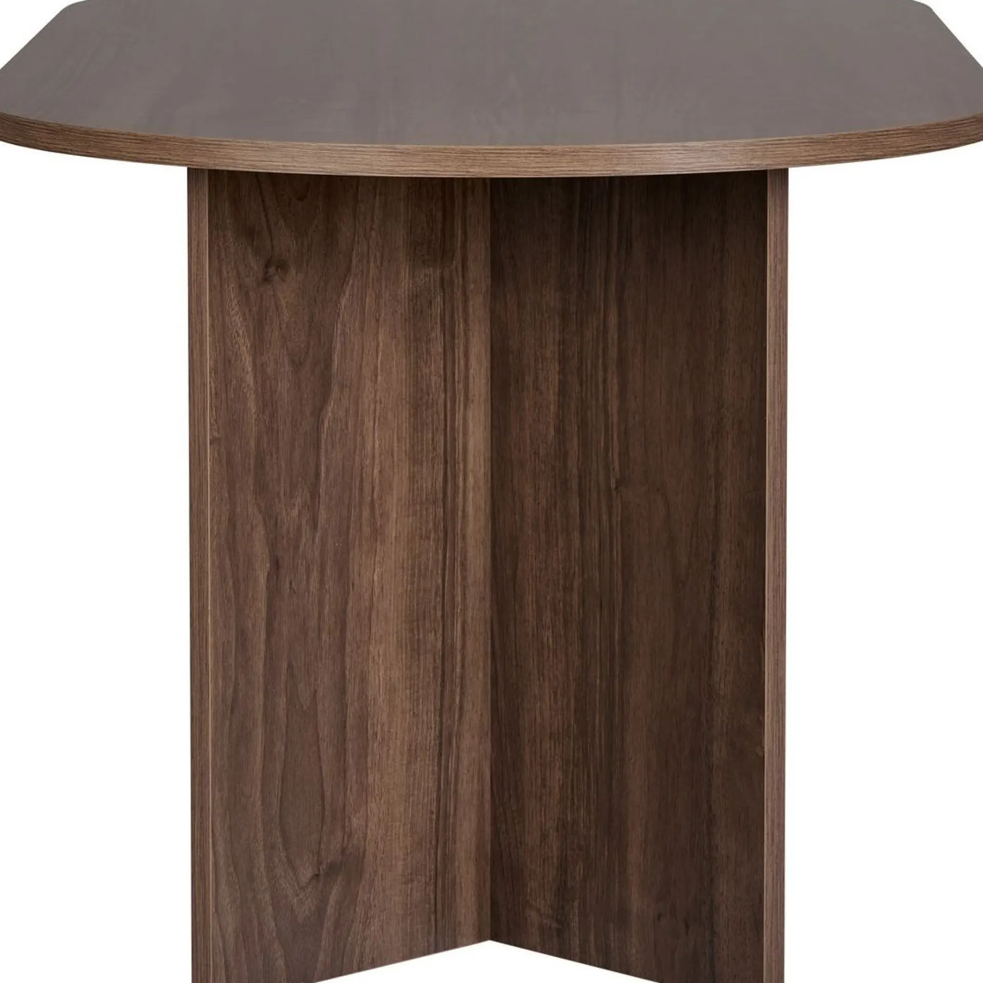 Emob Esstisch Sablin - 100% MELAMINE - Walnuss - 75 x 90 x 180 cm