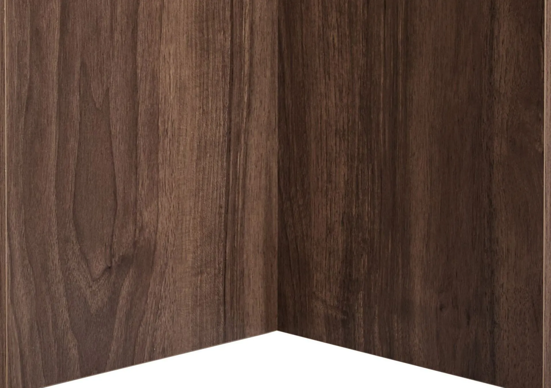 Emob Esstisch Sablin - 100% MELAMINE - Walnuss - 75 x 90 x 180 cm