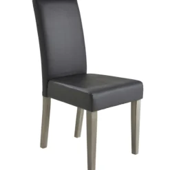 CBA Esstischstuhl Nani - 58x45x95 cm - Dunkel/Polyurethan