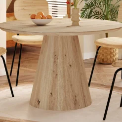 Rousseau Esstisch Tigo | Ø120 x 75 cm | Old Oak Design