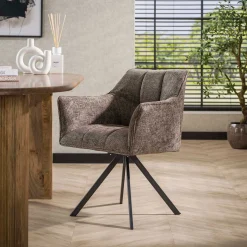 Emob Esszimmer-Drehstuhl Aster - 63x60x81cm -
