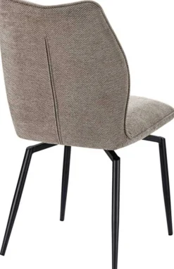 Rousseau Esszimmer-Drehstuhl Lara - 46x60x89cm - sand