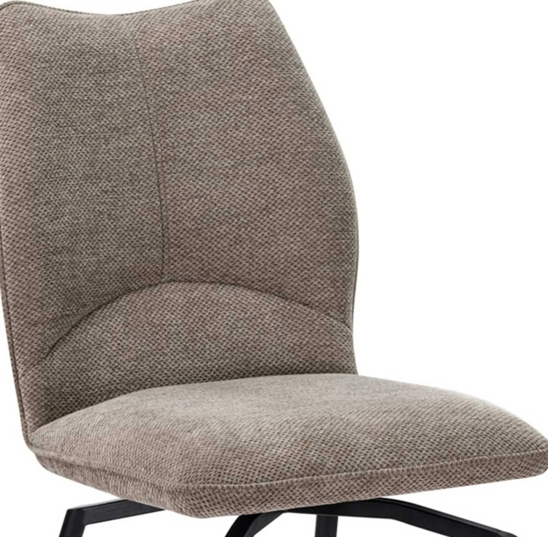 Rousseau Esszimmer-Drehstuhl Lara - 46x60x89cm - sand