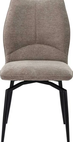Rousseau Esszimmer-Drehstuhl Lara - 46x60x89cm - sand