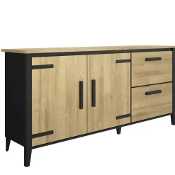 Gautier - Gami Esszimmergarnitur Kork | Esstisch, Vitrine, Anrichte | Gold Oak Design