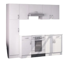 CBA Esszimmergarnitur Nova - Hängeschrank, Seitenschrank, Küchenschrank, Wandschrank & Säulenschrank - /MDF