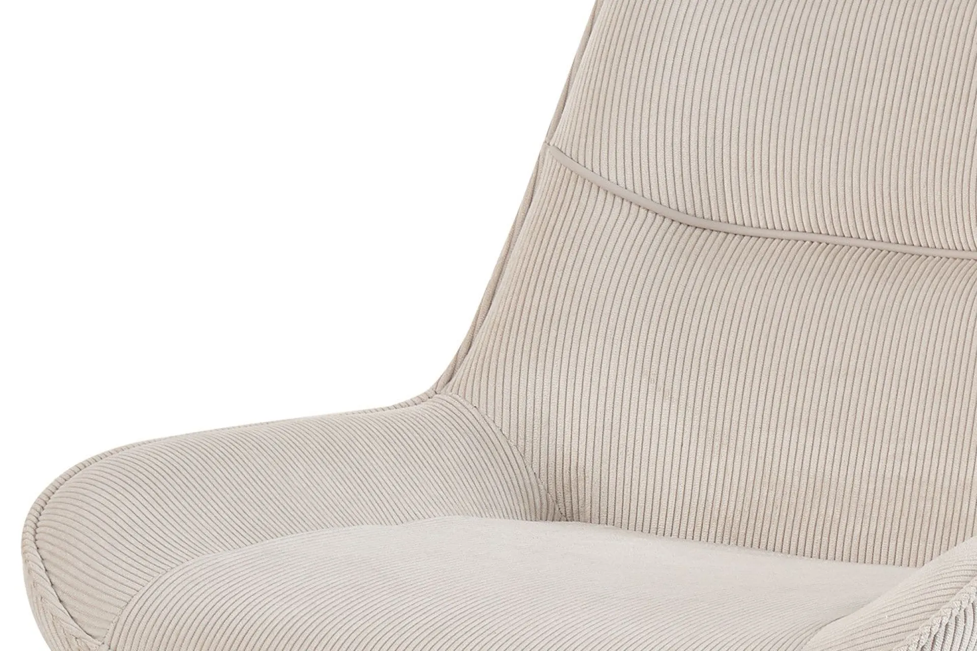 Rousseau Esszimmerstuhl Amalia | 53 x 61 x 87 cm | Sandfarbenes Design