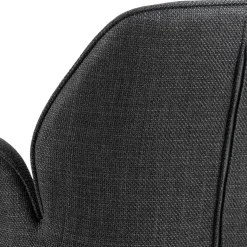 Emob Esszimmerstuhl Aubin mit Armlehne - Drehbar - /schwarz