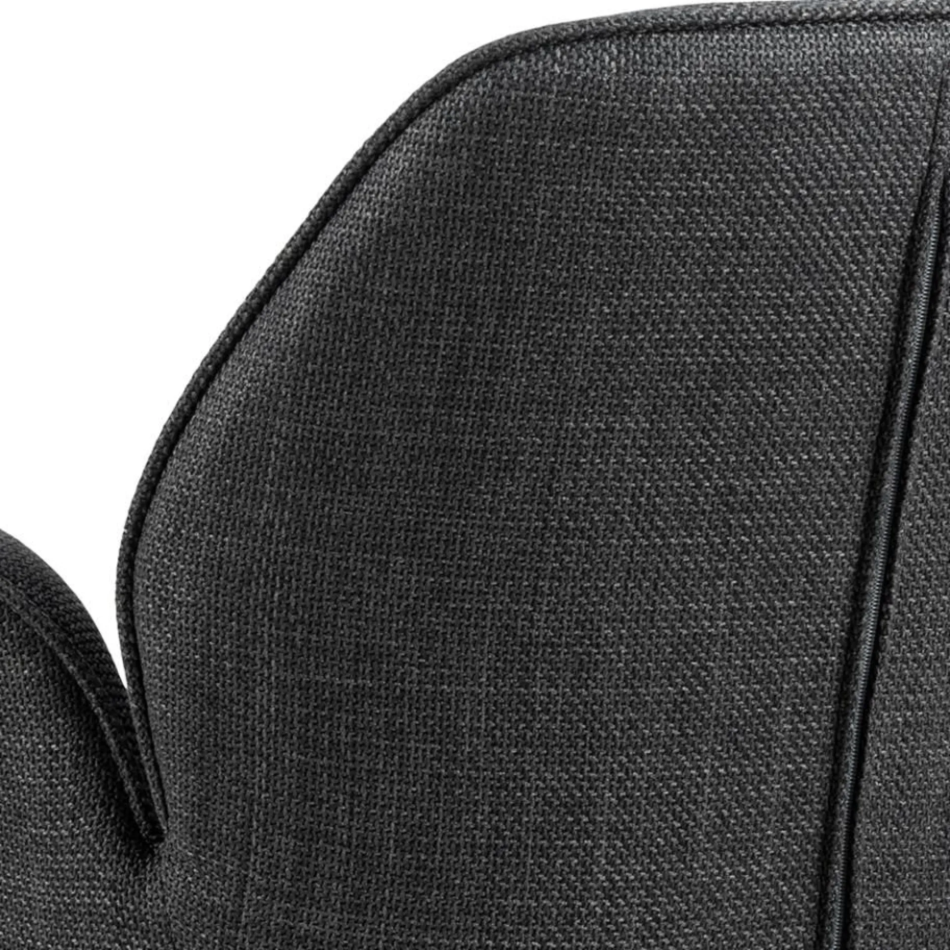 Emob Esszimmerstuhl Aubin mit Armlehne - Drehbar - /schwarz