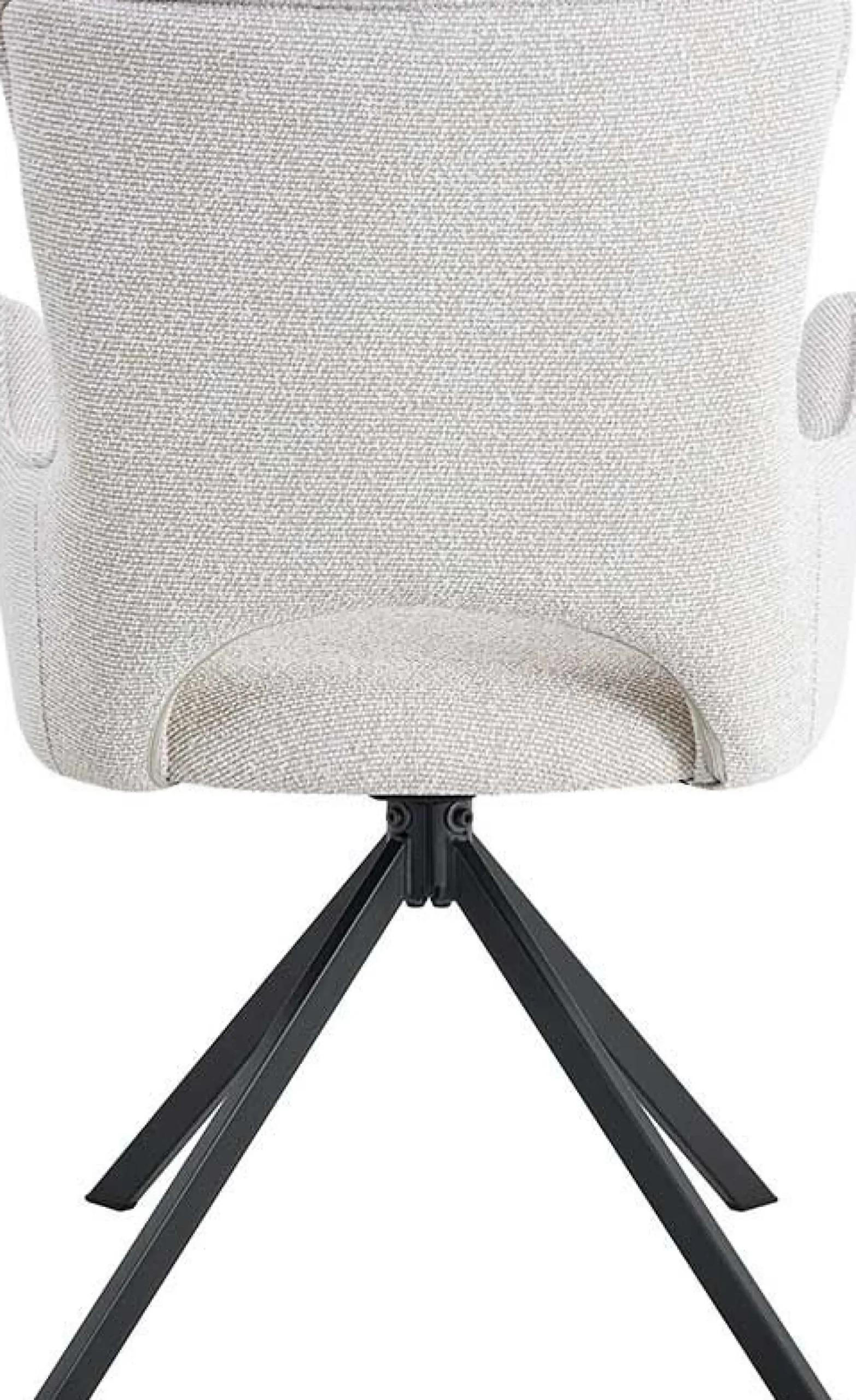 Rousseau Esszimmerstuhl Billy - 58x60x88cm - drehbar - ecru