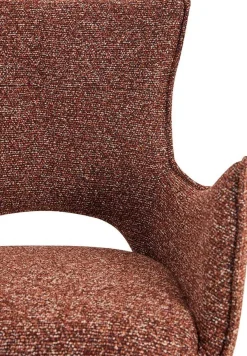 Rousseau Esszimmerstuhl Billy - 58x60x88cm - drehbar -
