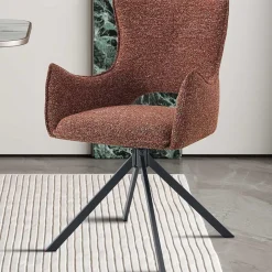 Rousseau Esszimmerstuhl Billy - 58x60x88cm - drehbar -