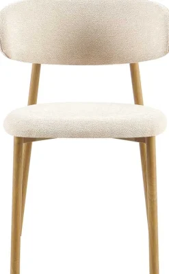 Rousseau Esszimmerstuhl Coco - 53x52x78cm - Metall/r Stoff