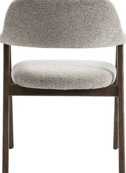 Rousseau Esszimmerstuhl Coralie - 64x59.5x83cm - Eiche rauch/beige Stoff