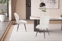 Rousseau Esszimmerstuhl Faye - 49x65x89cm - ecru