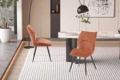 Rousseau Esszimmerstuhl Faye - 49x65x89cm - Rost