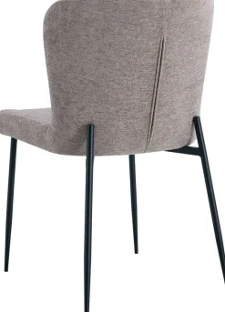 Rousseau Esszimmerstuhl Lisa | 50 x 62 x 85 cm | Sandfarbenes Design