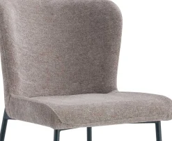 Rousseau Esszimmerstuhl Lisa | 50 x 62 x 85 cm | Sandfarbenes Design