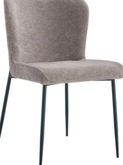 Rousseau Esszimmerstuhl Lisa | 50 x 62 x 85 cm | Sandfarbenes Design