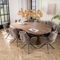 Emob Esszimmerstuhl Lungo - 66x67x90cm - drehbar -