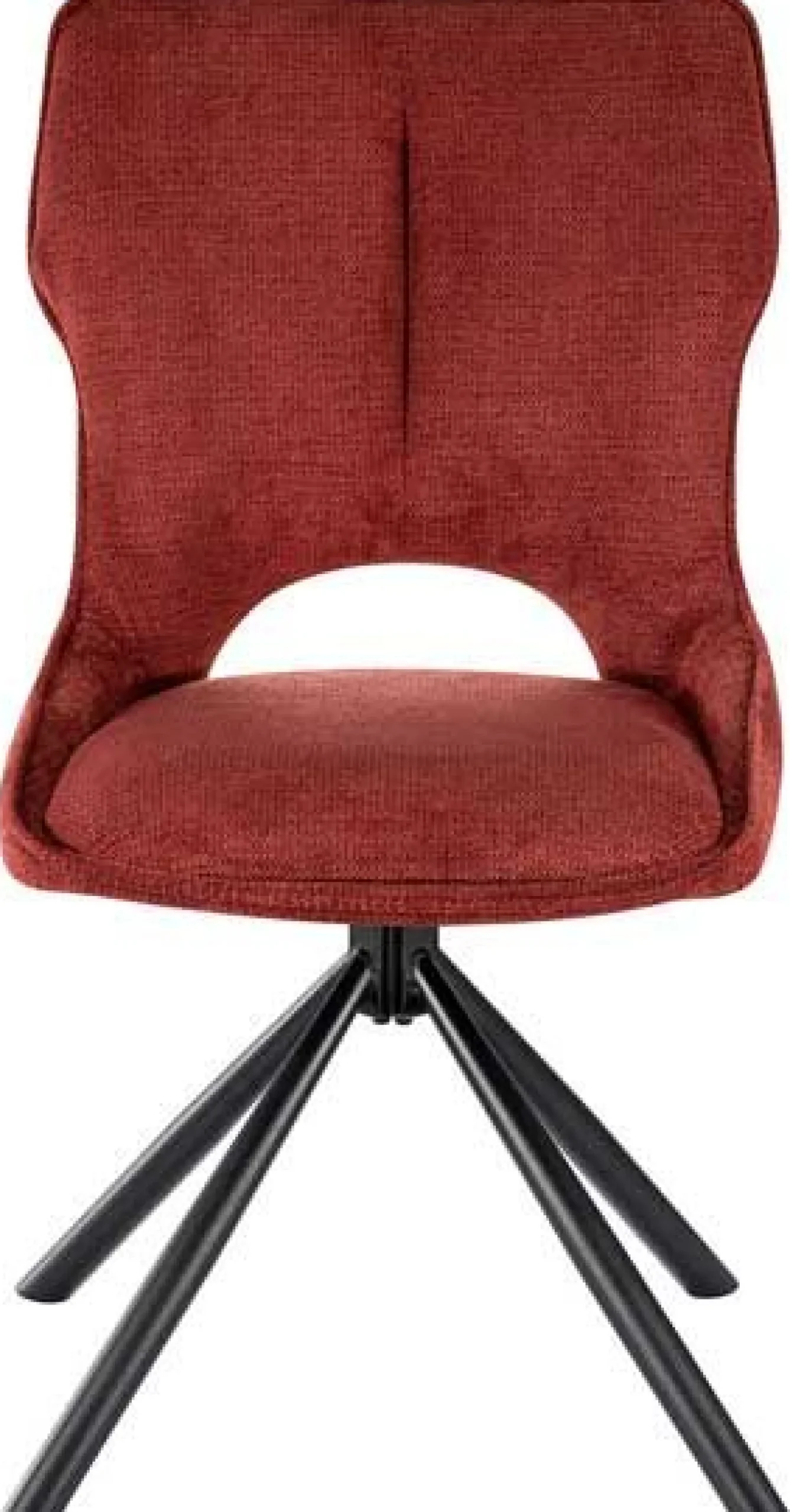 Rousseau Esszimmerstuhl Morris - 48x59.5x90cm - drehbar - er Stoff