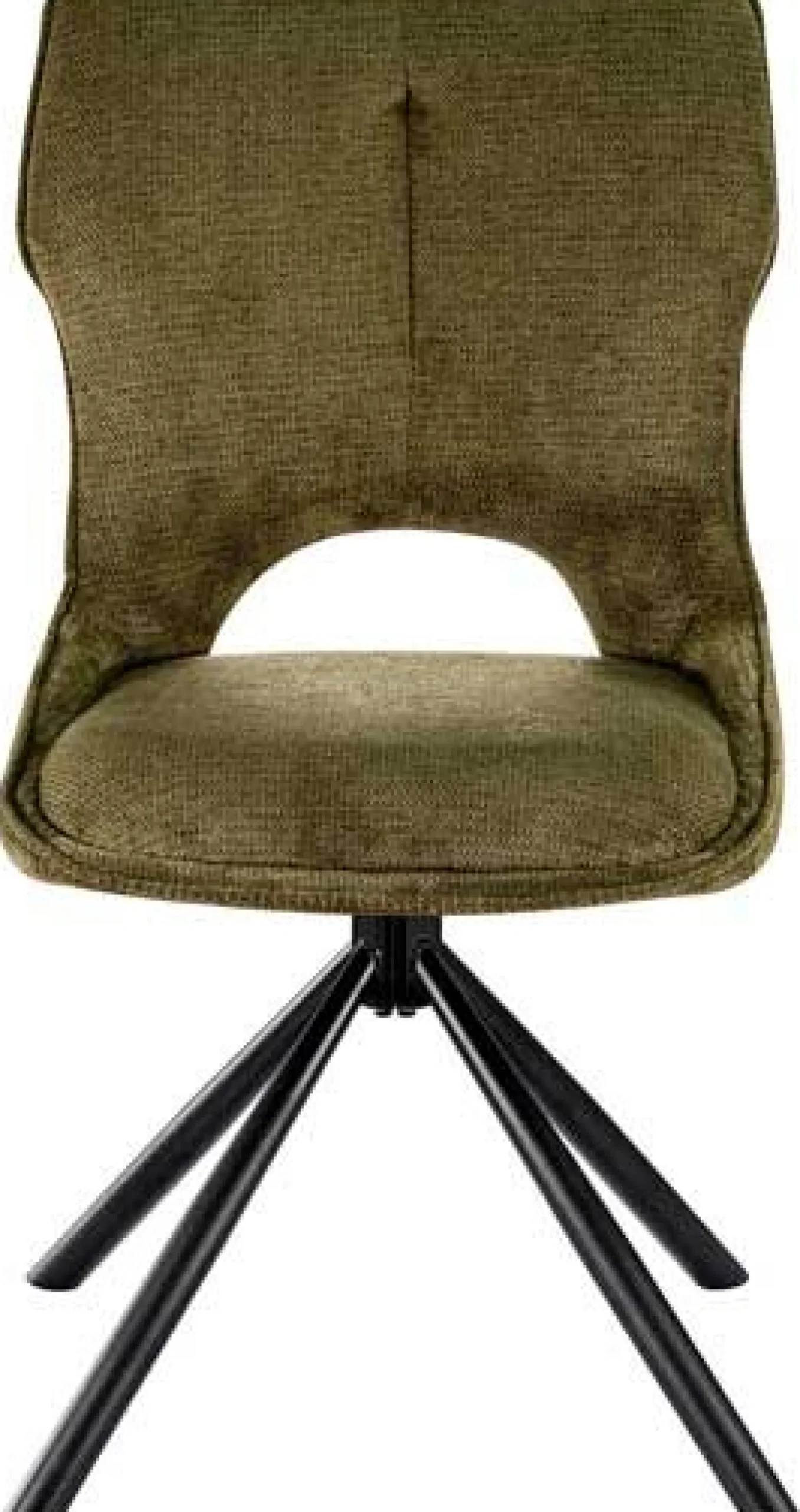 Rousseau Esszimmerstuhl Morris - 48x59.5x90cm - drehbar - er Stoff