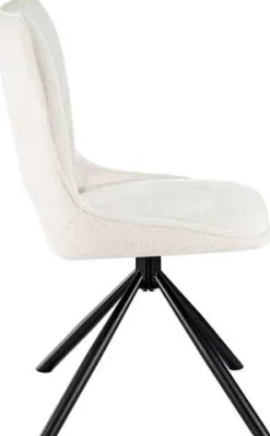 Rousseau Esszimmerstuhl Morris - 48x59.5x90cm - drehbar - Stoff