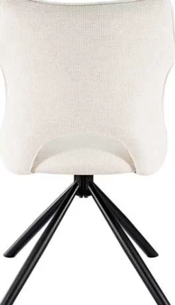 Rousseau Esszimmerstuhl Morris - 48x59.5x90cm - drehbar - Stoff