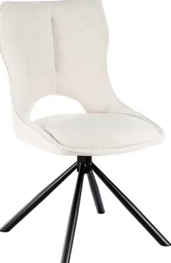 Rousseau Esszimmerstuhl Morris - 48x59.5x90cm - drehbar - Stoff